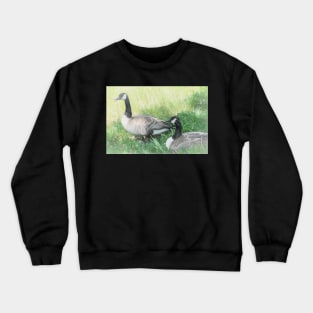 Geese in the Mist Crewneck Sweatshirt